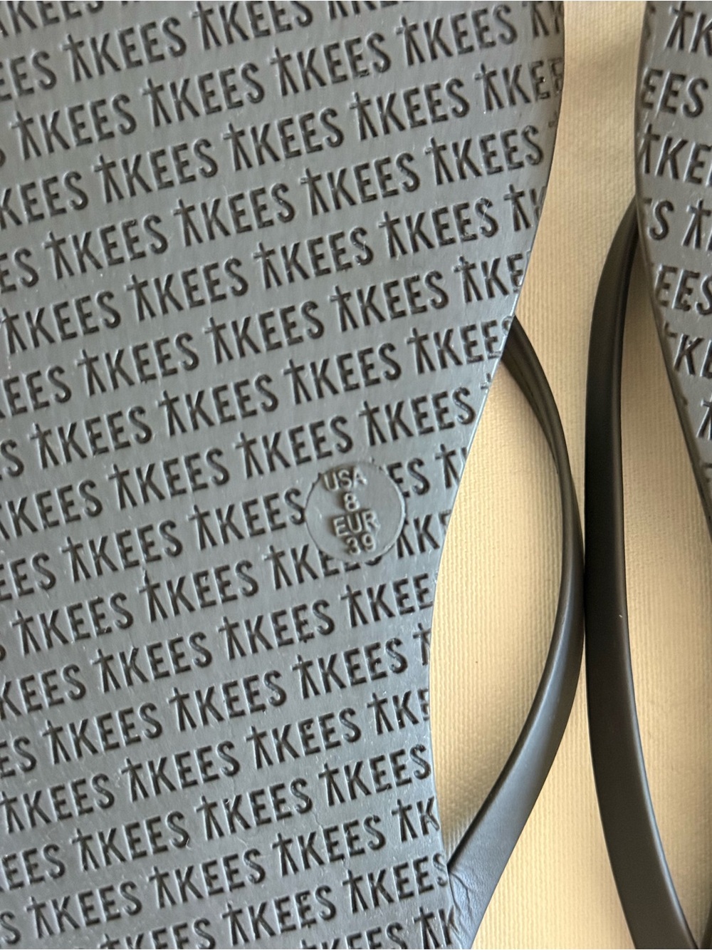 TKEES Lily Sandal Washed Black No. 37 - Picture 4 of 5
